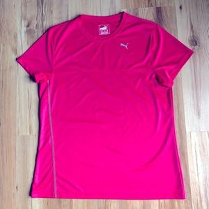 PUMA Dry Cell Active Tee Shirt Pink Medium Women’s